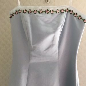 Boned bodice adorable tule slip pastel